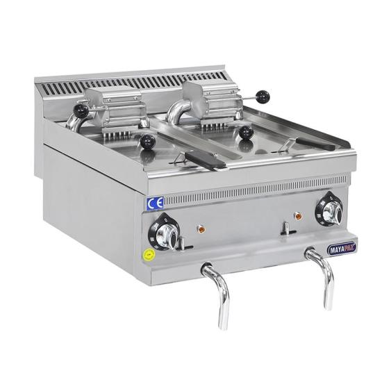 Mayapaz 8+8 Litre Elektrikli Fritöz Set Üstü M-SFE 660 (M-SFE 660)