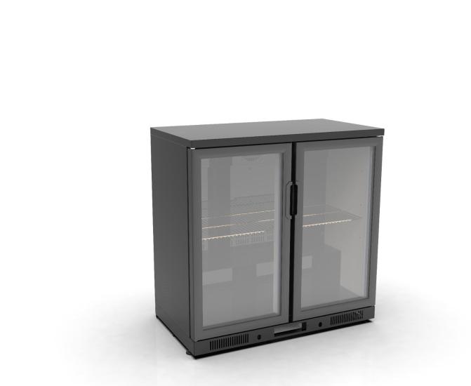 Ndustrio 2 Kapılı Bar Arkası Şişe Soğutucu GDC-250-PT (GDC-250-PT)