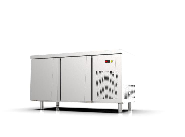 Ndustrio 2 Kapılı Tezgah Tip Gastronorm Buzdolabı TPG-72-WOBS (TPG-72-WOBS)