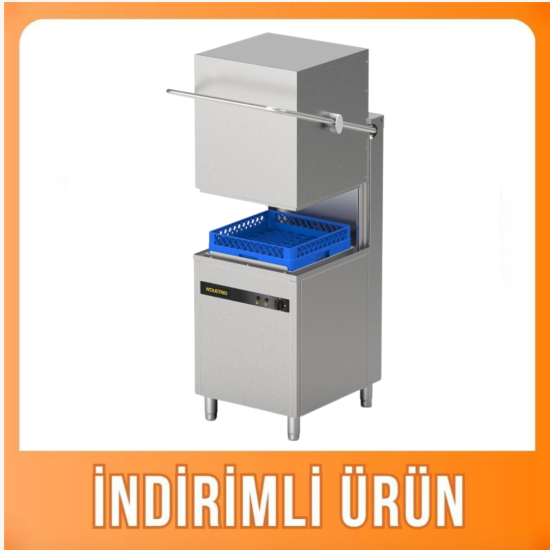 Ndustrio Giyotin Tip Bulaşık Makinesi Full Pompalı 1000 Tabak / Saat WZ-100-D-RDP (WZ-100-D-RDP)