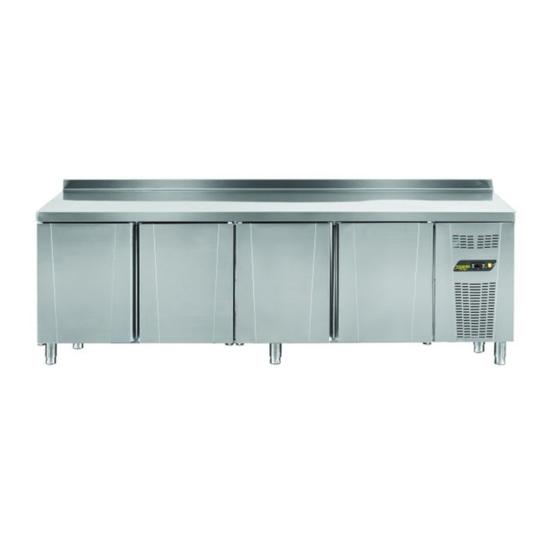 Ndustrio 4 Kapılı Tezgah Tipi Buzdolabı Gastronorm Seri TPG-74 (TPG-74)