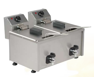 Omake Elektrikli 10+10 Lt Fritöz FRT12.E21.0101.Z5F (FRT12.E21.0101.Z5F)