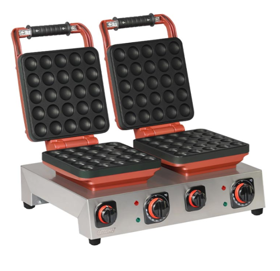 Omake Elektrikli Mini Top Model Çiftli Waffle Makinesi Zamanlayıcılı WFL21.E22.0601.Z50 (WFL21.E22.0601.Z50)