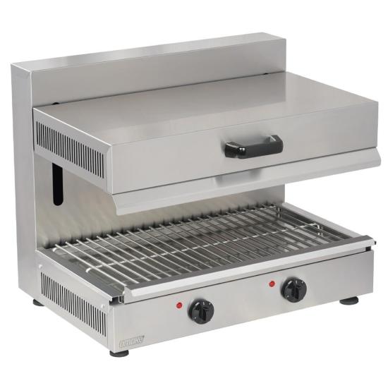 Omake Elektrikli Salamender Makinesi asansörlü 695x540x660 mm SLM05.E11.0001.Z5F (SLM05.E11.0001.Z5F)