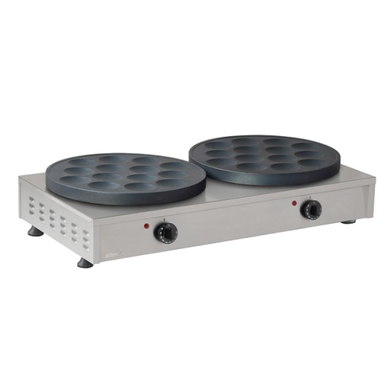Omake Elektrikli Teflon Çiftli 14 Bölmeli Pankek Makinesi PNK04.E21 (PNK04.E21.0014.Z5F)
