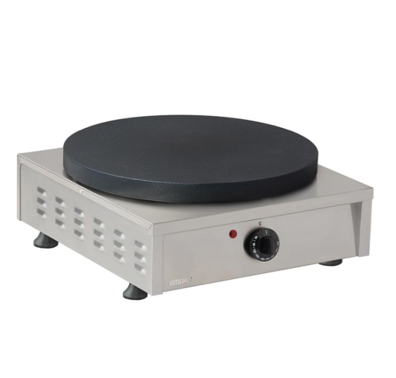 Omake Elektrikli Teflon Düz Tekli Krep Makinesi KRP04.E11 (KRP04.E11.0000.Z5F)