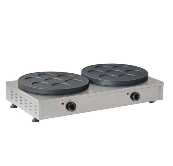 Omake Elektrikli Teflonlu 7 Bölmeli İkili Krep Makinesi KRP04.E21.0007.Z5F (KRP04.E21.0007.Z5F )