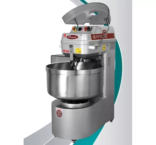 Omis Spiral Hamur Yoğurma Makinesi Boxer 80 kg hız Kontrollü