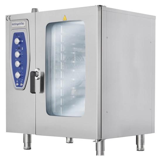 Öztiryakiler 10 Tepsili Elektrikli Konveksiyonlu Fırın Kızaklı 10x2/1 Kapasiteli 7890.10G21.01 (7890.10G21.01)
