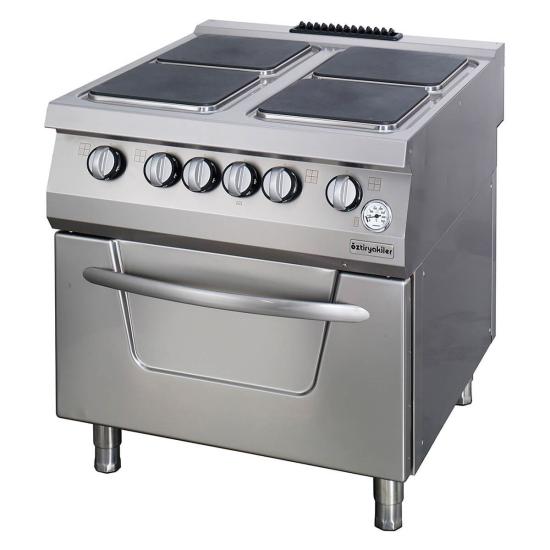 Öztiryakiler 4 lü Elektrikli Fırınlı Kuzine 80x90x85 900 Seri 7865.N1.80908.11 (7865.N1.80908.11)