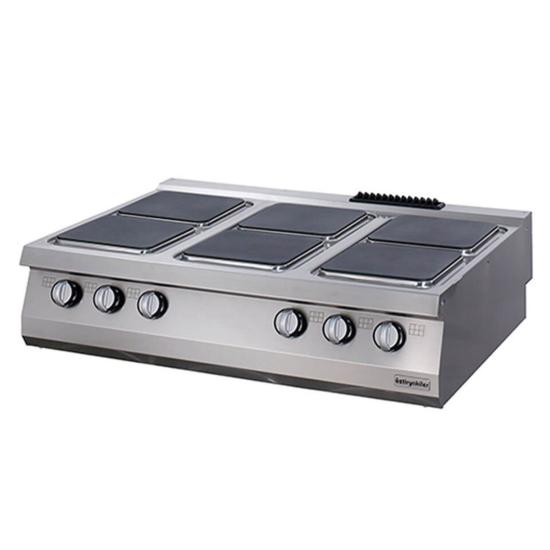 Öztiryakiler 6 lı Set Üstü Elektrikli Ocak 120x90x30 900 Seri 7865.N1.12903.21 (7865.N1.12903.21)