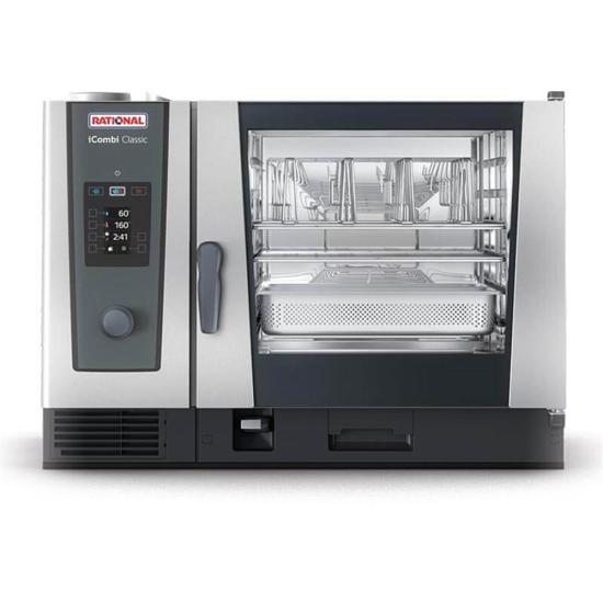 Rational 6 Tepsili Buhar Konveksiyonlu Elektrikli Fırın 6x2/1 iCombi Classic ICC62E (ICC62E)