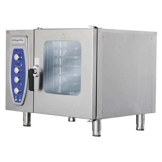 Öztiryakiler 6 Tepsili Elektrikli Konveksiyonlu Fırın Kızaklı 6x1/1 Kapasiteli 7890.95708.01 (7890.95708.01)