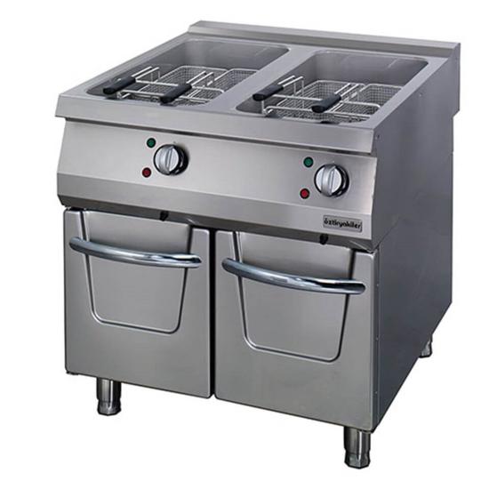 Öztiryakiler Elektrikli Dolaplı Fritöz 80x90x85 900 Seri 7856.N1.80908.02 (7856.N1.80908.02)