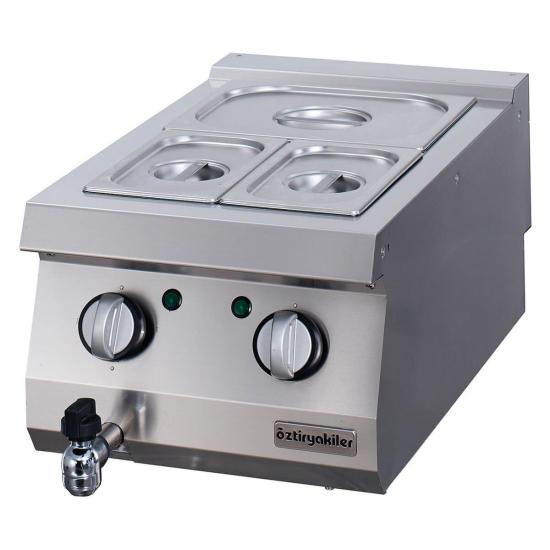 Öztiryakiler Set Üstü Benmari Elektrikli 40x70x30 GN Kaplar Hariç 700 Seri 7854.N1.40703.11 (7854.N1.40703.11)