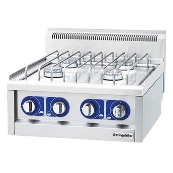 Öztiryakiler Set Üstü Dörtlü Ocak Gazlı 60x60x26 600 Seri 7865.N1.60603.35 (7865.N1.60603.35)