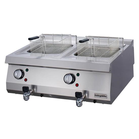 Öztiryakiler Set Üstü Elektrikli Fritöz 80x70x30 700 Seri 7856.N1.80703.11 (7856.N1.80703.11)