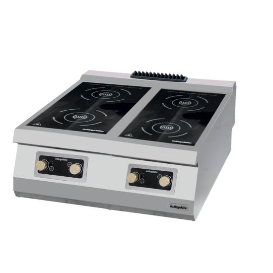 Öztiryakiler Elektrikli Set Üstü İndiksiyon Ocak 80x90x30 900 Seri 7865.N1.80903.IS (7865.N1.80903.IS)