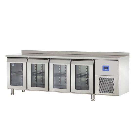 Öztiryakiler TAG 470 NMV Dört Cam Kapılı Tezgah Tip Buzdolabı 224x70x85 79E3.47NMV.01 (79E3.47NMV.01)