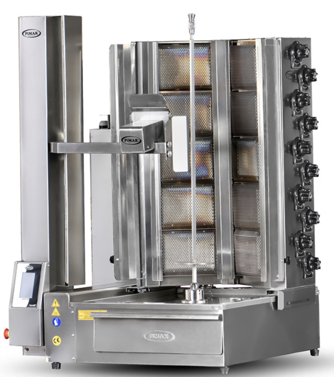 Pimak 5+5 Radyanlı Gazlı Otomatik Döner Robotu PDR150-G (PDR150-G)