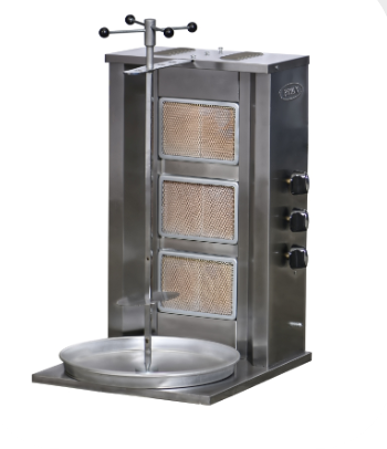 Pimak Ekonomik 3 lü Döner Ocağı Gazlı LPG ve Ce Belgeli 47x50x95 cm DO6/M75 (DO6/M75)