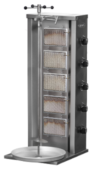 Pimak Ekonomik 5 li Döner Ocağı LPG ve Ce Belgeli 47x52x120 cm DO8/M78 (DO8/M78)