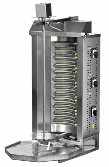 Pimak Elektrikli 6 Radyanlı Döner Ocağı Üstten Motorlu 50x60x92 cm M077-3D (M077-3D)