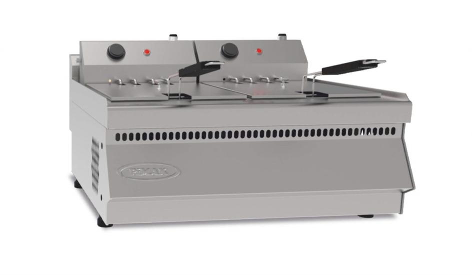 Pimak Elektrikli Ekonomik 10+10 Litre Fritöz 60x60x30 M062-1 (M062-1 ECO)