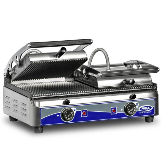 Pimak Elektrikli Tost Makinesi Çift Kapaklı M071-2 (M071-2)