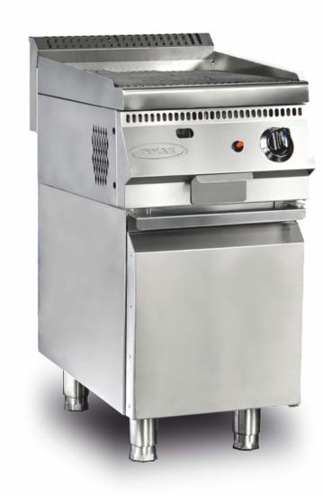 Pimak Gazlı Lavtaşlı Dolaplı Izgara 50x90x85 90SD-M170-1 (LT2/90SD-M170-1)
