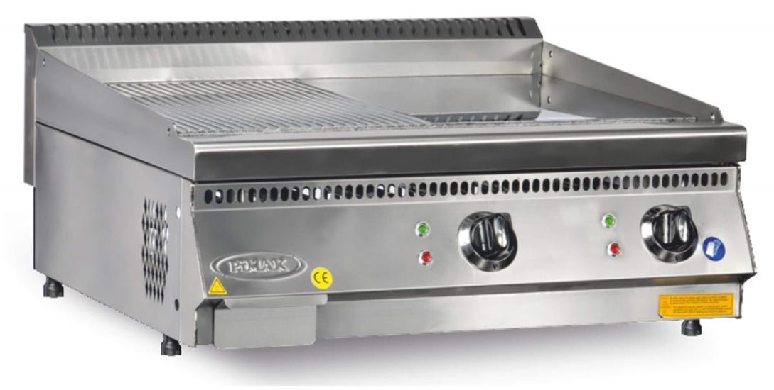 Pimak Gazlı Pleyt Izgara Set Üstü 80x70x30 70S-M171-2 (IZ1/70S-M171-2)