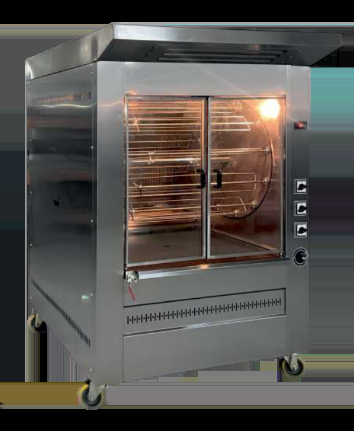 Pimak Kömürlü Tamburlu Piliç Makinası 12 / 96 Kapasiteli KT-M096 (KT-M096)