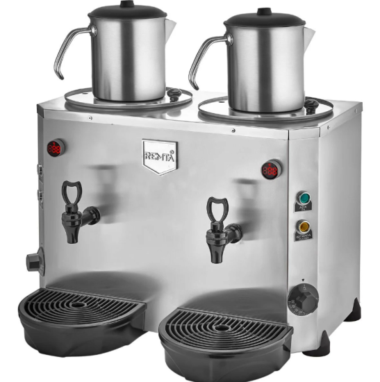 Remta 2 Demlikli Mini Jumbo Çay Makinesi DE15 (DE15)