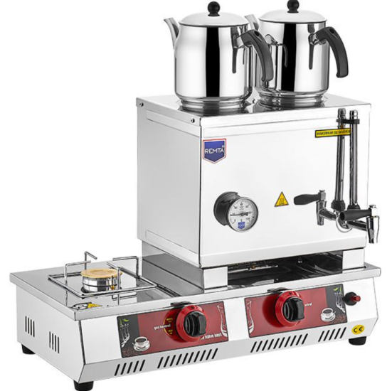 Remta 30 Model 2 Demlikli Gazlı (CE) Çay Ocağı 24 Litre N11 (N11)