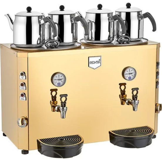 Remta 4 Demlikli Elektrikli Jumbo Çay Makinesi DE13 (DE13)