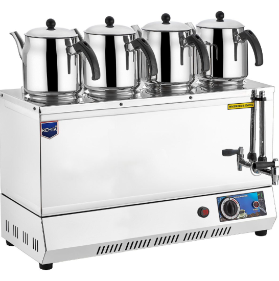 Remta 85 Model 4 Demlikli Çay Ocağı Pleytsiz Elektrikli EP04 (EP04)