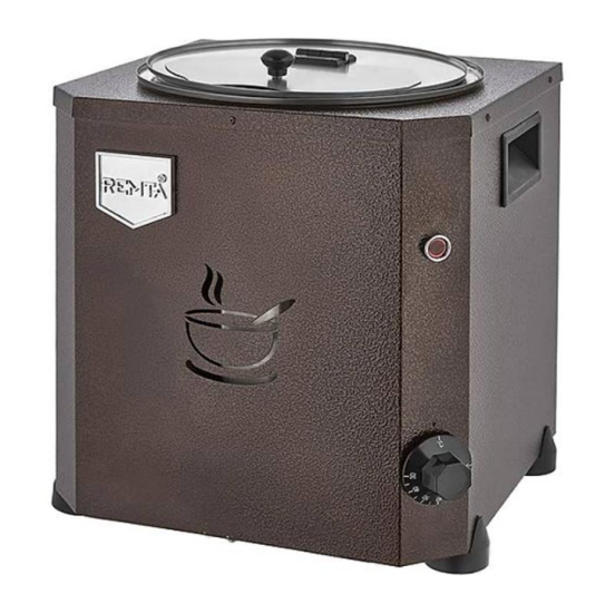 Remta Jumbo 9 Litre Çorba Isıtıcı Bakır CB19 (CB19)