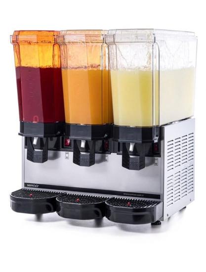 Samixir Klasik Soğuk İçecek Dispenseri 20+20+20 Lt Fıskiyeli Inox 60.SSSI (60.SSSI)