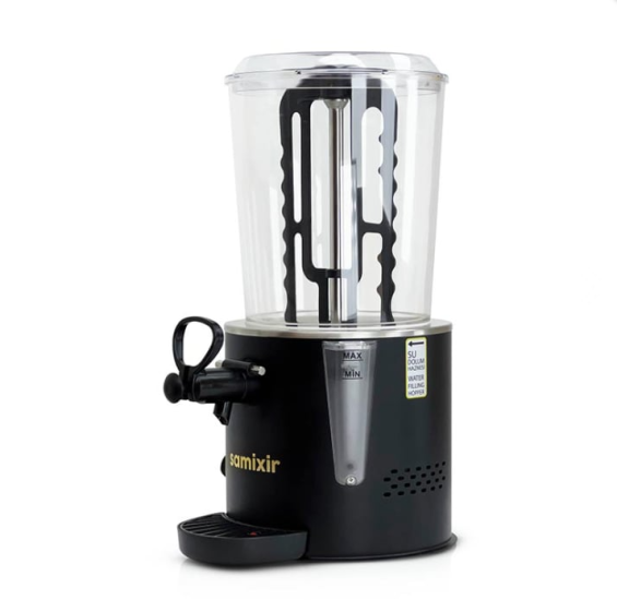 Samixir Panoramik Sıcak İçecek Dispenseri 10 Litre Siyah SC10.B (SC10.B)
