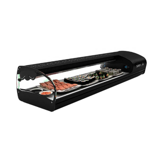 Sayl Shark Line Sushi Soğuk Teşhir Dolabı 6 GN 1/3 Kapasiteli 143x39x27 Cm SK6S (Shark Line Sushi-SK6S)