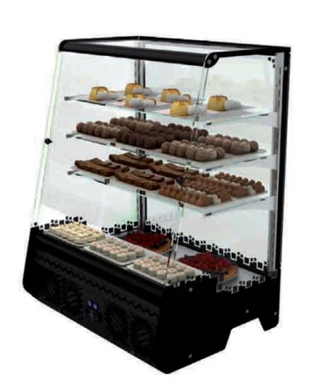Sayl Tower Line Set Üstü Soğuk Teşhir Dolabı 71x53x90 Cm TW (TW)