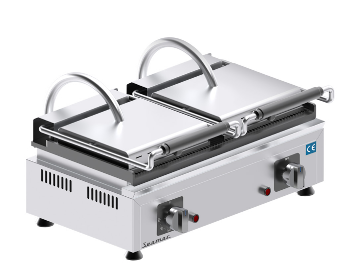 Seamac 20 Dilim Çift Kapaklı Tost Makinesi Elektrikli TCE20 (TCE20)