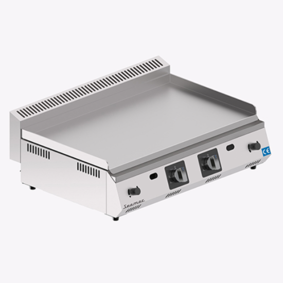 Seamac 70 cm Düz Pleyt Izgara Gazlı GST70D (GST70D)