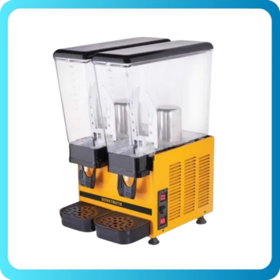 Şerbetmatik İkili Ayran Makinesi 20+20 Litre (40 lt) AA (AA)