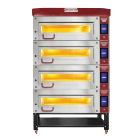 SGS Baklava Pasta Börek Fırını Dört Kat Taşıma Standlı MQ 800-1 (MQ 800-1)