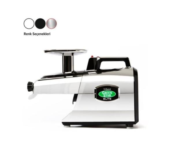 Tribest Soğuk Sıkım Meyve Ve Sebze Sıkacağı Greenstar Elite GSE-5050-F-Krom (GSE-5050-F-Krom)