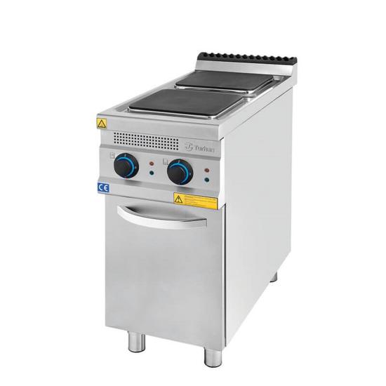Turhan Çelik 2 li Elektrikli Ocak Alt Dolaplı 40x93x85 cm TC.9OCE400 (TC.9OCE400)