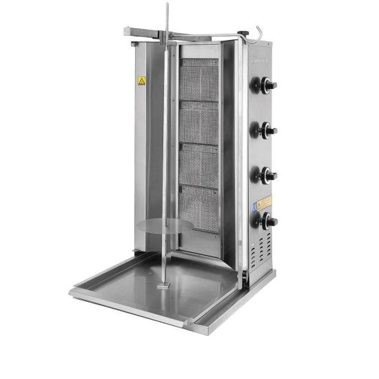 Turhan Çelik 4 Lü Sabit Döner Ocağı Gazlı TC.DNG200 (TC.DNG200)