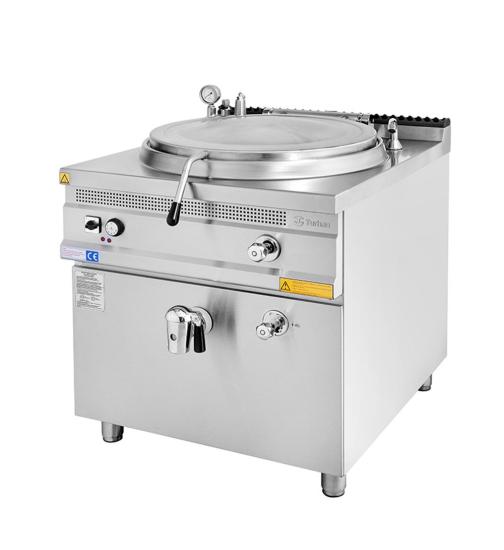 Turhan Çelik Elektrikli Kaynatma Tenceresi 250 Litre 90x100x95 cm TC.9KTEN120 (TC.9KTEN120)