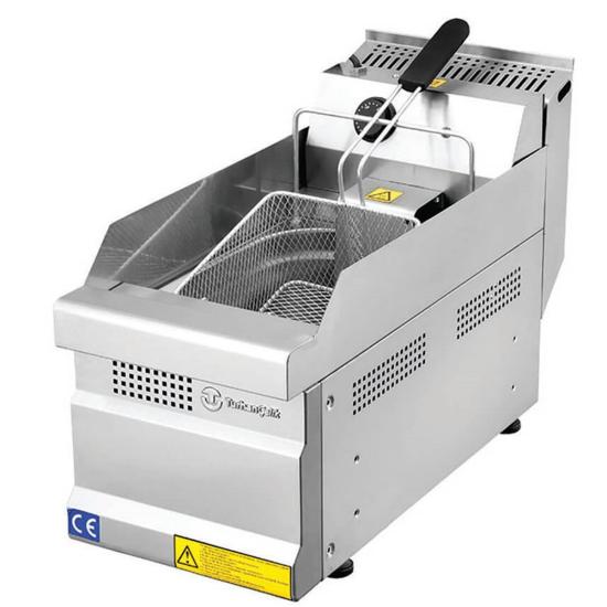 Turhan Çelik Elektrikli Fritöz 5 Litre Tekli 27x63x30 cm TC.6FE270 (TC.6FE270)